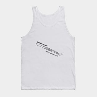 2 Girls on a Bench - Medical Tongs Tank Top